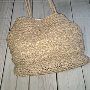 House of Harlow 1960 Straw Beach Bag